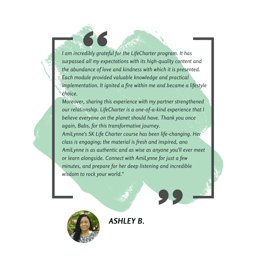 Testimonial from Ashley B.