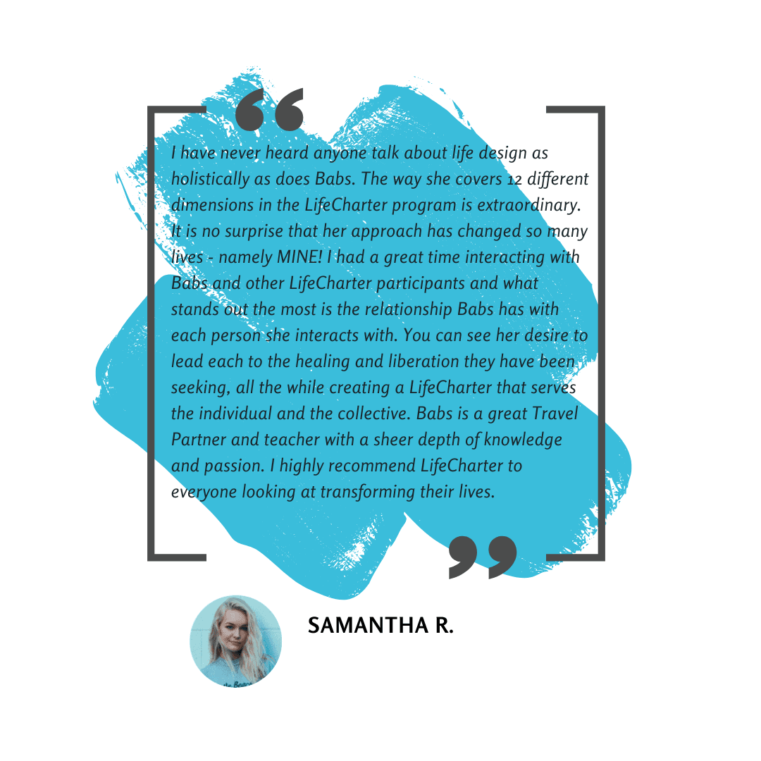 Testimonial from Samantha R.